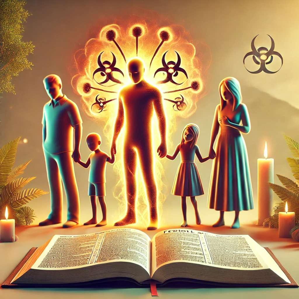 what does the bible say about toxic family members